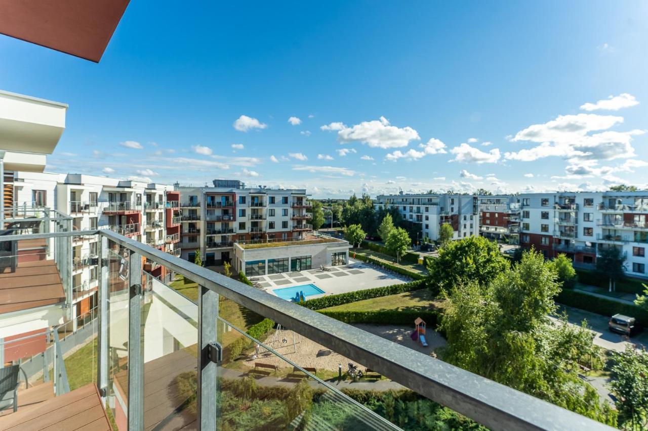 Przystan Kolo Brzegu Appartement Kołobrzeg Buitenkant foto